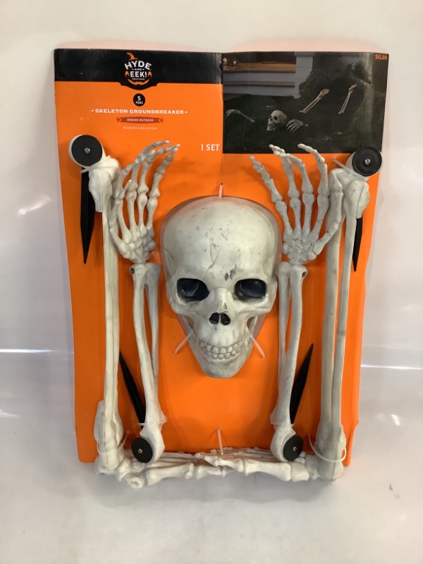 Photo 2 of 5pc Skeleton Groundbreaker Set Halloween Decorative Prop - Hyde & EEK! Boutique