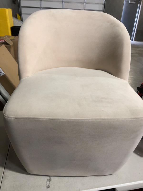 Photo 2 of **USED** DIRTY DO TO BEING HANDLED** NO COVER** Pasadena Swivel Accent Chair 