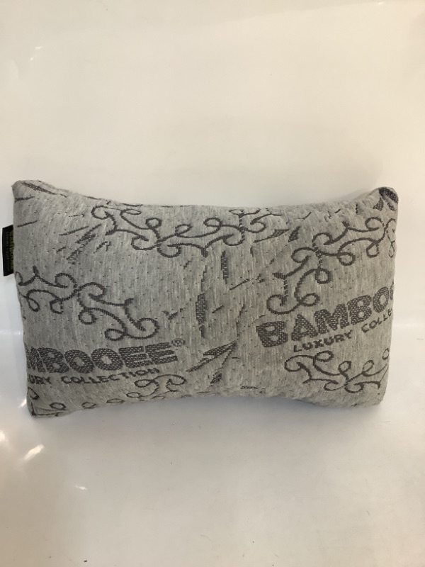 Photo 2 of Charcoal Infused Bamboo Pillow SMALL