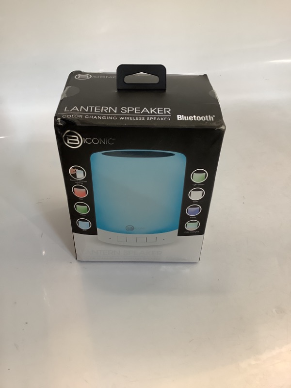 Photo 1 of Biconic Colour Changing Bluetooth Lantern Speaker