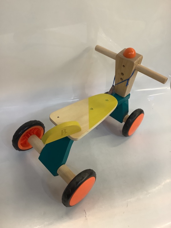 Photo 2 of B. toys Wooden Toddler Bike Smooth Rider