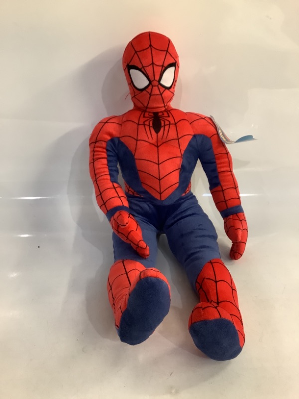 Photo 2 of Jay Franco Marvel Ultimate 26" Pillowtime Pal, Blue, Avengers-Spiderman