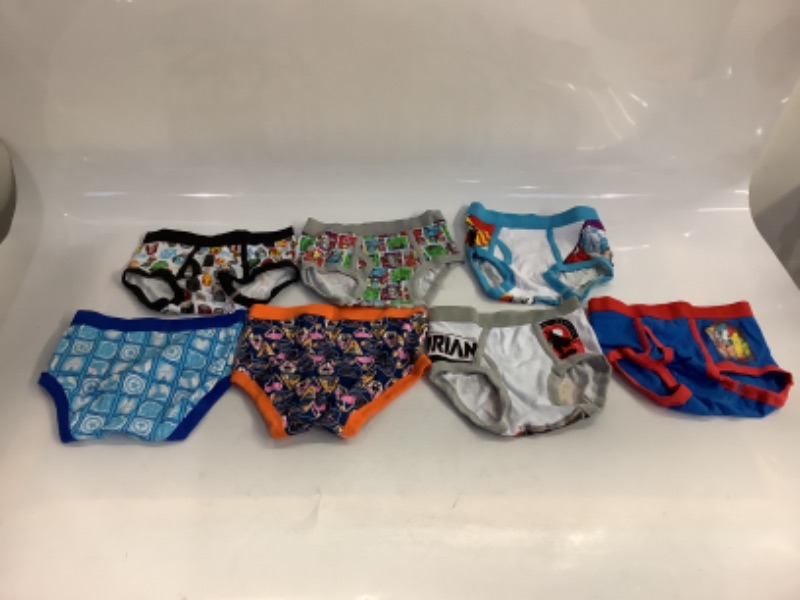 Photo 1 of Assorted Lot - Childrens Boys Underwear 7CT 