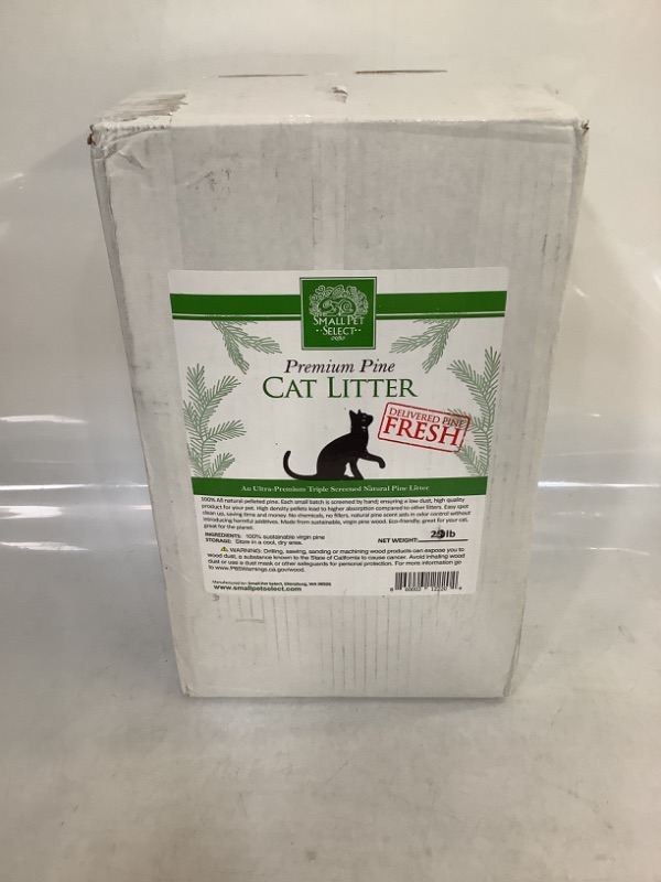 Photo 2 of Small Pet Select - Premium Pine Pelleted Cat Litter 25 Lb