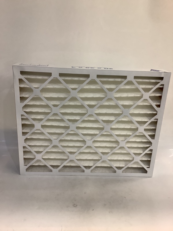 Photo 2 of 20 in. x 25 in. x 4 in. Allergen Pleated MERV 12 Air Filter