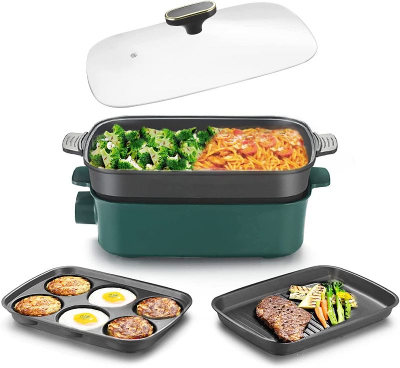 Photo 1 of AEWHALE Electric Grill 4 IN 1 Indoor Grill Electric Grill Smokeless Grill, Party Griddle