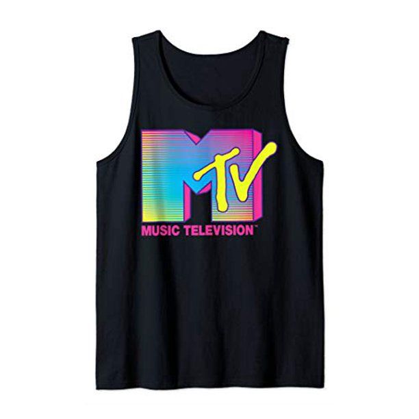 Photo 1 of MTV Logo Fluorescent Colors Tank Top XL