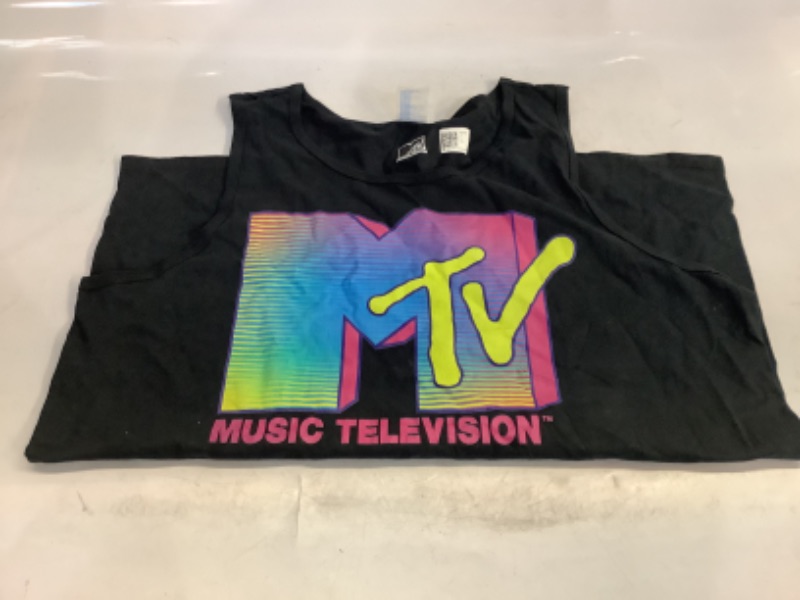 Photo 2 of MTV Logo Fluorescent Colors Tank Top XL