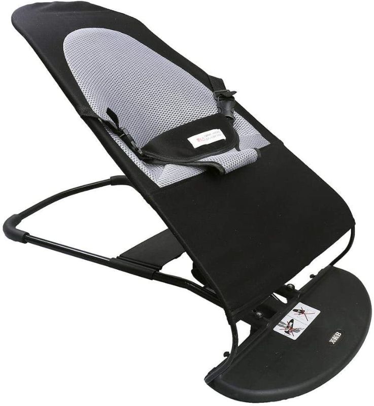 Photo 2 of Beauenty Newborn Baby's Soft Bouncing Chair (Black)