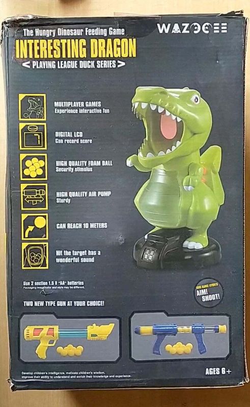 Photo 1 of Dinosaur Toys Shooting Games for Kids Target Practice