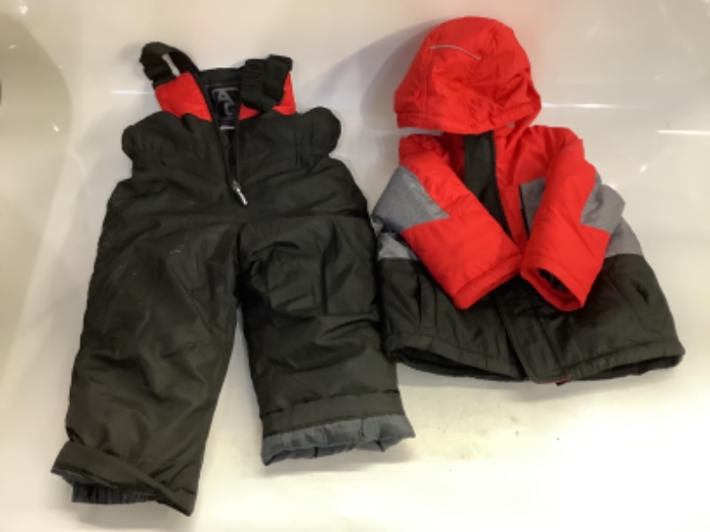 Photo 5 of Arctic Quest Infant & Toddler Boys Ski Jacket and Snowbib Snowsuit Set Size 2T