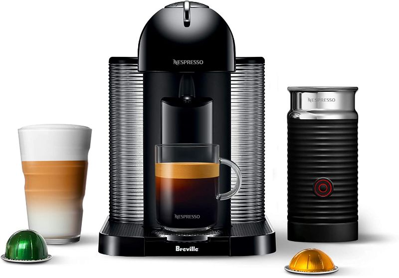 Photo 1 of Nespresso Vertuo Coffee and Espresso Machine by Breville, Black