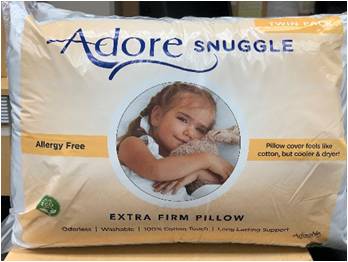 Photo 1 of Adore Snuggle Twin Pillows
