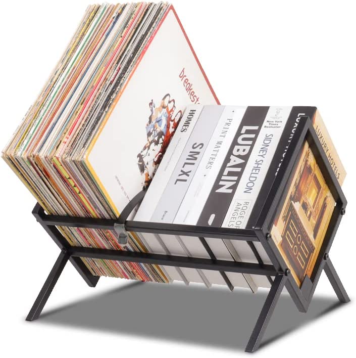 Photo 1 of Vinyl Record Holder, Record Storage, Books, Albums, Magazines, Office File Organization