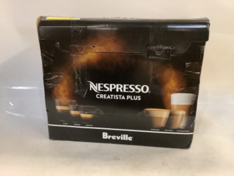 Photo 9 of Breville Nespresso Creatista Plus In Brushed Stainless Steel - Makes Lattes, Cappuccinos, Flat Whites + More 