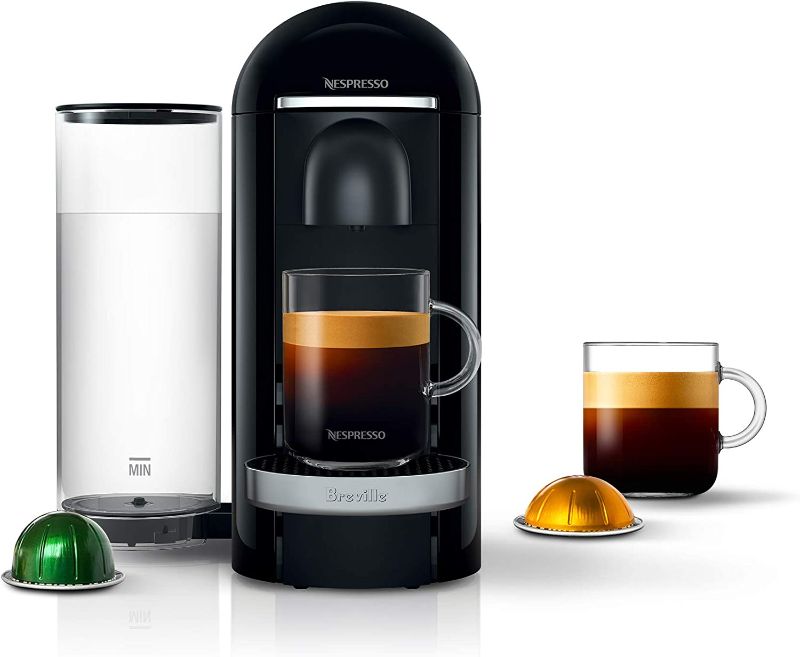 Photo 1 of Nespresso VertuoPlus Deluxe Coffee and Espresso Machine by Breville Black 