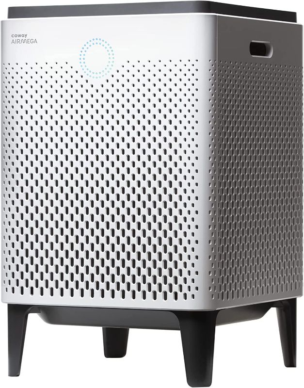 Photo 2 of Coway Airmega 400S App-Enabled Smart Technology Compatible with Amazon Alexa True HEPA Air Purifier, Covers 1,560 sq.ft, White