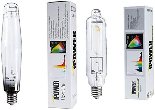 Photo 2 of iPower 1000W HPS MH Digital Dimmable Ballast Horticulture Grow Light System Kits Cool Tube Reflector Set Add-on Wing with 24-Hour Timer 