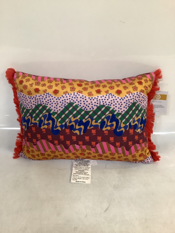 Photo 3 of Latino Heritage Month 14"x20" Oblong Print Pillow with Fringe 