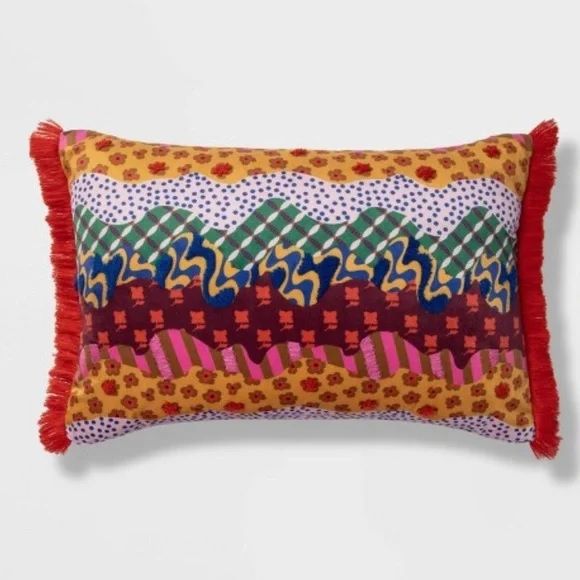 Photo 1 of Latino Heritage Month 14"x20" Oblong Print Pillow with Fringe 