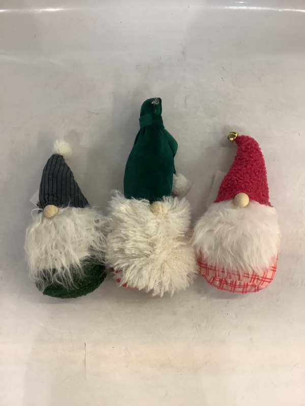 Photo 1 of Christmas Plush Gnome Set 3CT 