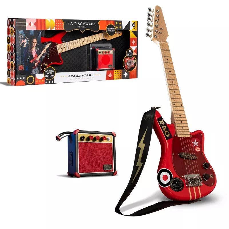 Photo 1 of FAO Schwarz Stage Stars Electric 6-String Guitar And Amp