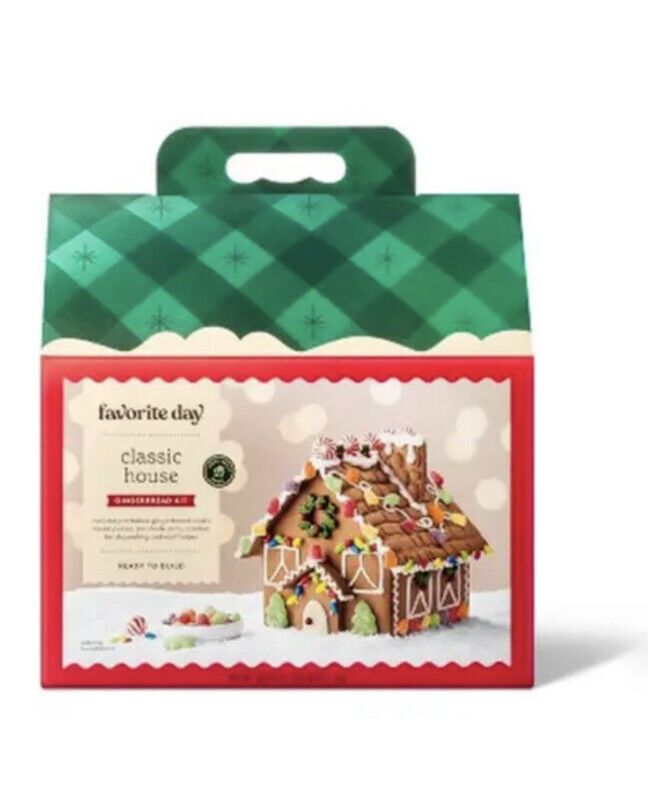 Photo 1 of 2PK LOT Favorite Day Gingerbread House Ready To Build Sets 