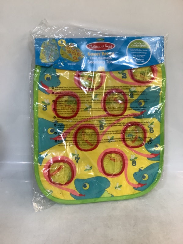 Photo 1 of Melissa & Doug Sunny Patch Camo Chameleon Bean Bag Toss Action Game