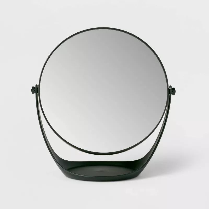 Photo 1 of Plastic Vanity Mirror - Room Essentials / Silver