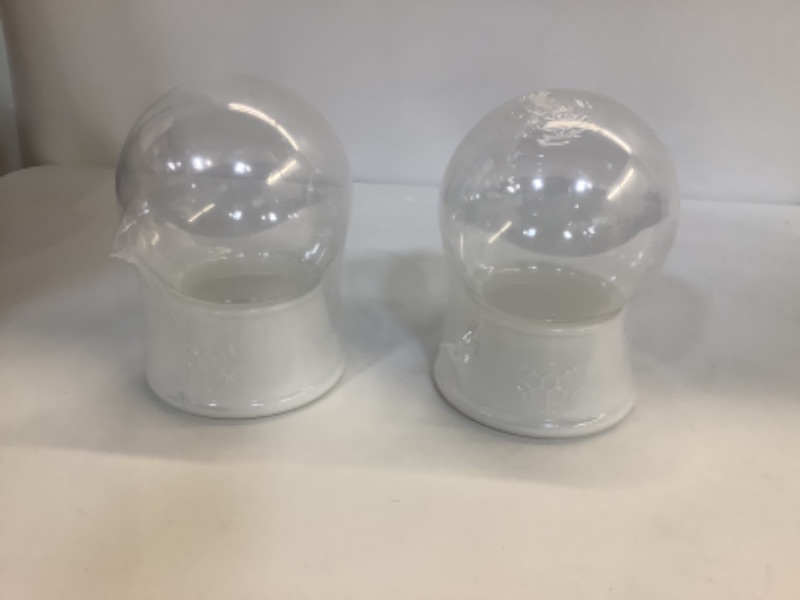 Photo 1 of 2pk LOT Empty Snow Globe for DIY