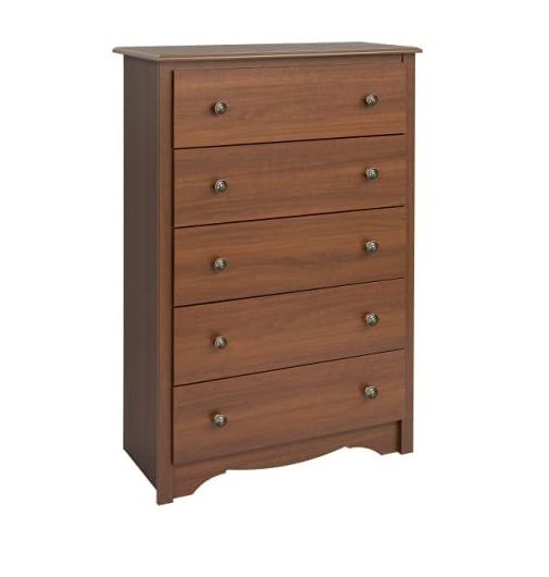 Photo 1 of Prepac Cherry Monterey 5 Drawer Chest 