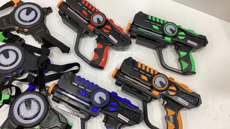 Photo 3 of  ARMOGEAR LASER TAG GUNS SET OF 4