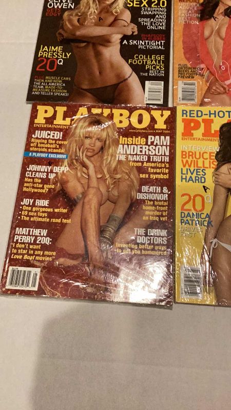 Photo 2 of PLAYBOY MAGAZINES 2007, 2004 PAM ANDERSON