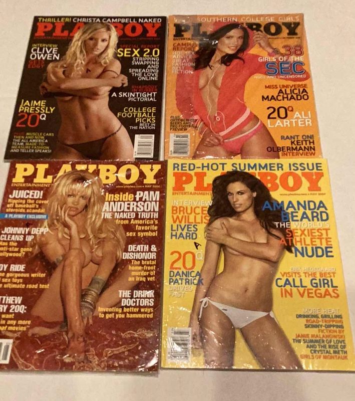 Photo 1 of PLAYBOY MAGAZINES 2007, 2004 PAM ANDERSON