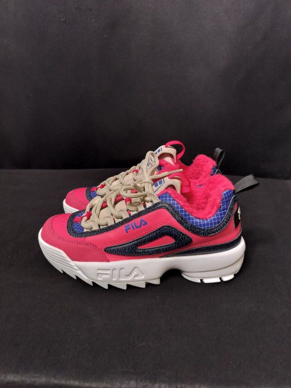 Photo 1 of WOMENS FILA DISRUPTOR PLATFORM SNEAKERS SIZE 7