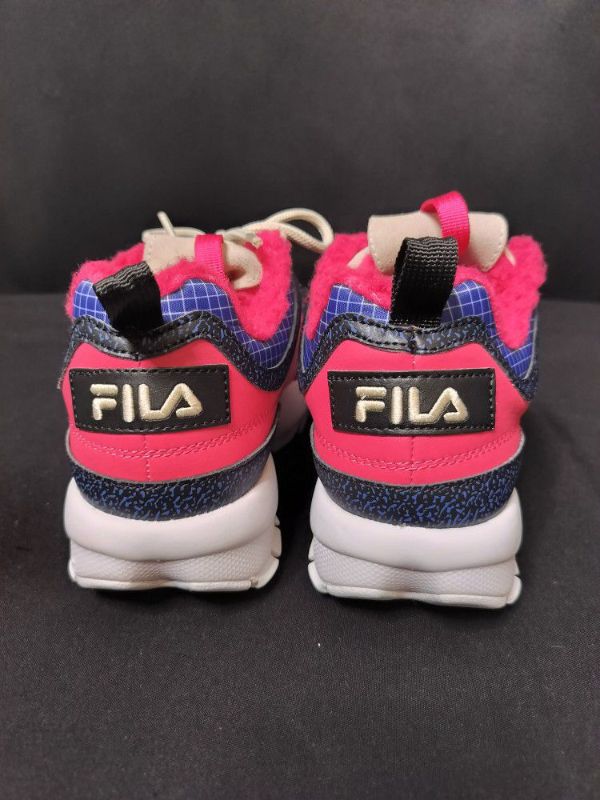 Photo 3 of WOMENS FILA DISRUPTOR PLATFORM SNEAKERS SIZE 7