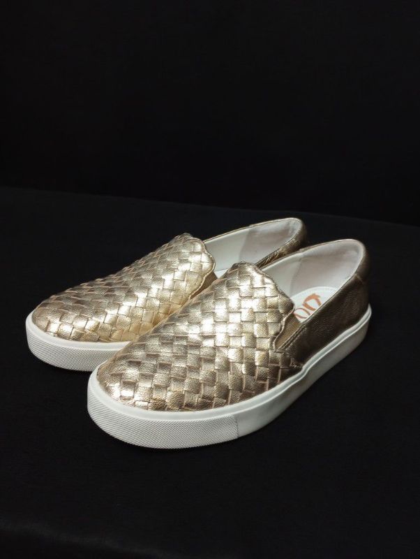 Photo 1 of WOMENS SAM EDLEMANS GOLDEN SLIP ONS SIZE 7