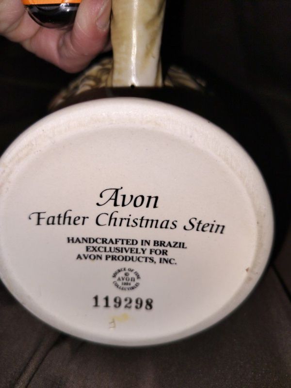 Photo 1 of VINTAGE AVON 1994 FATHER CHRISTMAS BEER STEIN