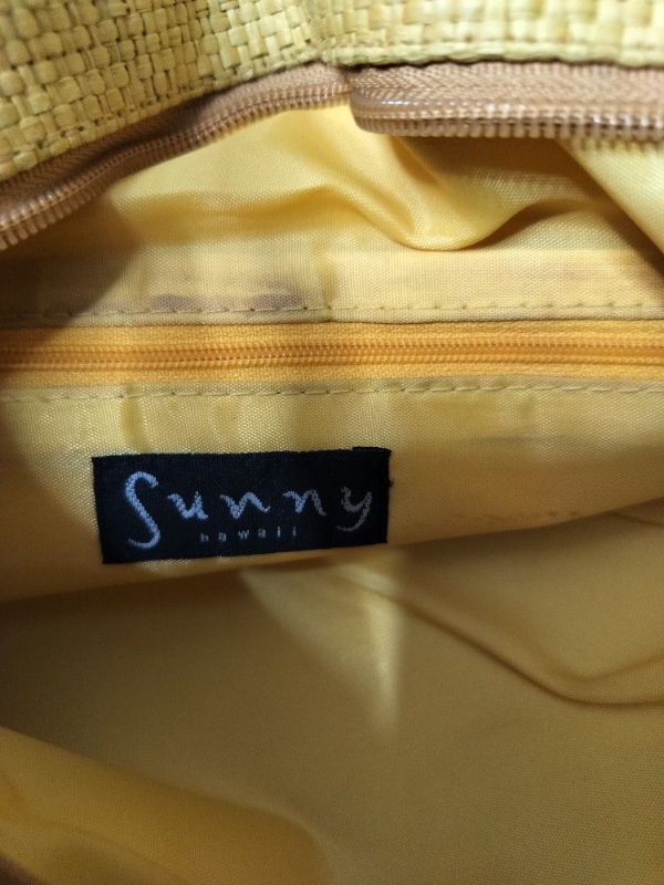 Photo 4 of WOMENS SUNNY HAWAII YELLOW SHOULDER BAG WITH PINEAPPLES