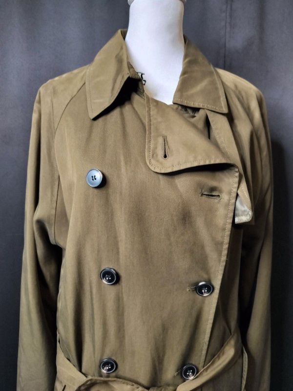 Photo 3 of WOMENS ZARA TRENCH COAT SIZE MEDIUM