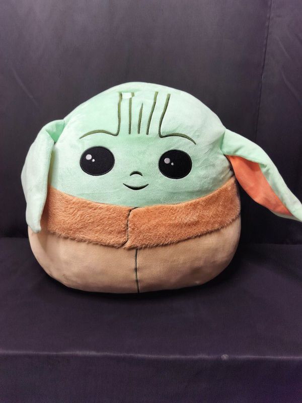 Photo 1 of LARGE BABY YODA STAR WARS SQUISHY 25" CIRCUMFERENCE