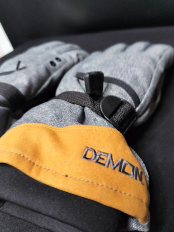 Photo 3 of MENS DEMON WINTER GLOVES SIZE LARGE