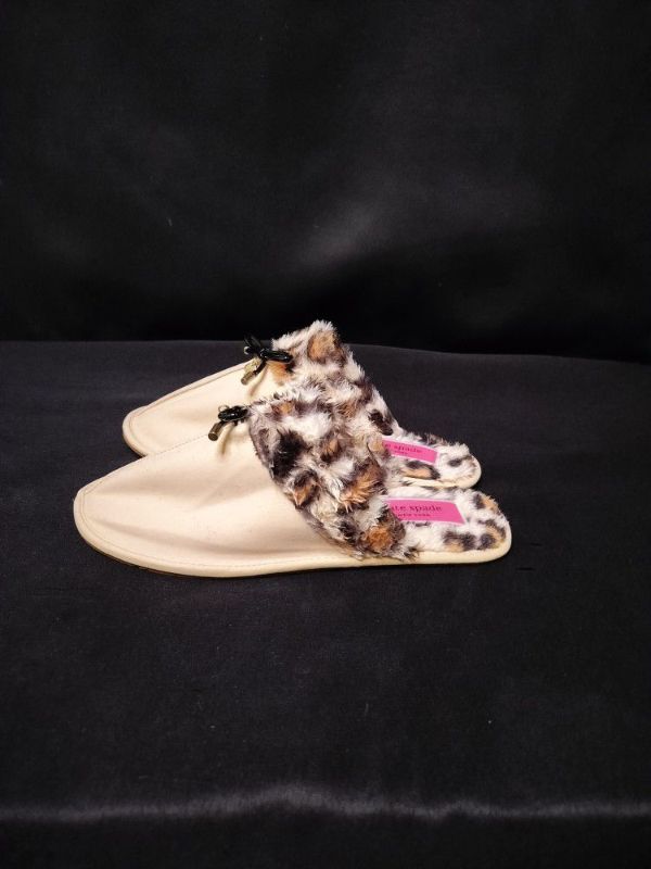 Photo 1 of WOMENS KATE SPADE CHEETAH SLIPPERS SIZE 8