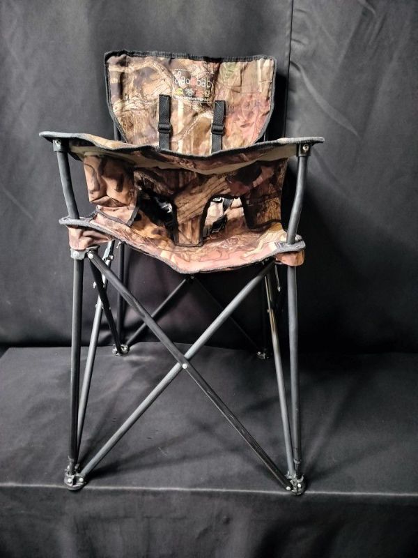 Photo 1 of CIAO BABY PORTABLE CAMO HIGH CHAIR