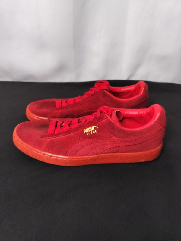 Photo 1 of MENS VINTAGE PUMA SUEDE SNEAKERS SIZE 9