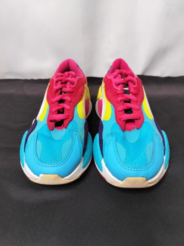 Photo 2 of WOMENS PUMA RS-X3 PUZZLE COLOR BOOK RUNNING SHOES SIZE 8