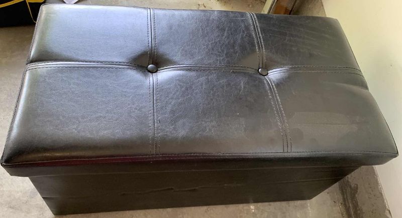 Photo 3 of PADDED OTTOMAN WITH STORAGE