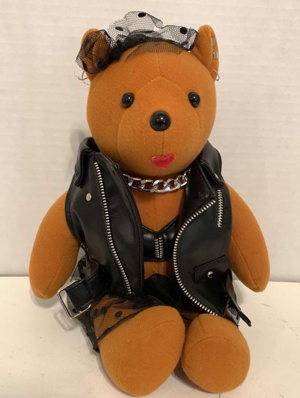 Photo 1 of VINTAGE EASTERN MOTORCYCLE BEAR 9” TALL