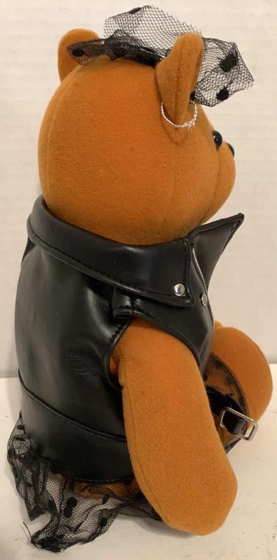 Photo 1 of VINTAGE EASTERN MOTORCYCLE BEAR 9” TALL