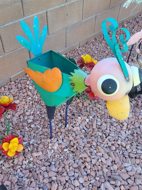 Photo 2 of BACKYARD DECOR FLAMINGOS, AND BIRDS